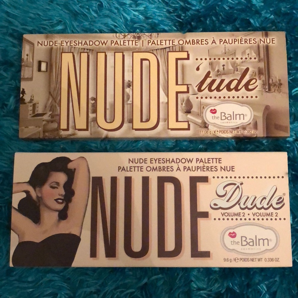 The Balm Nude eyeshadow palettes